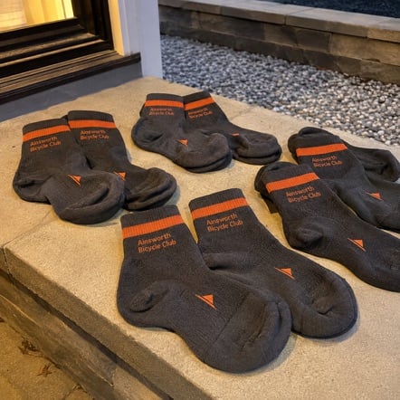Custom printed running socks in bulk